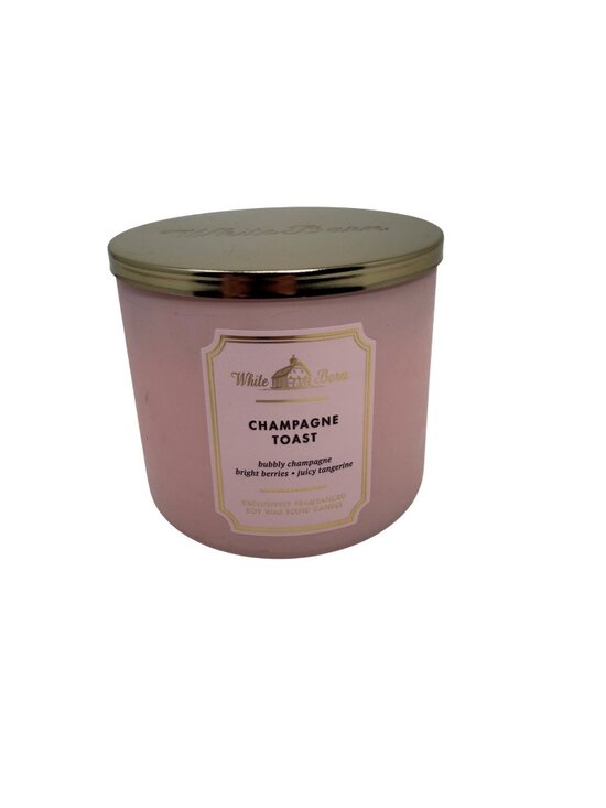 Bath & Body Works Other - Bath & Body Works White Barn Champagne Toast 3-Wick 14.5oz Candle